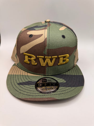 NEW ERA RWB CAP CAMO BROWN SNAPBACK 1