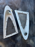 RWB Rear Quarter Window Duct Lexan Poly 11
