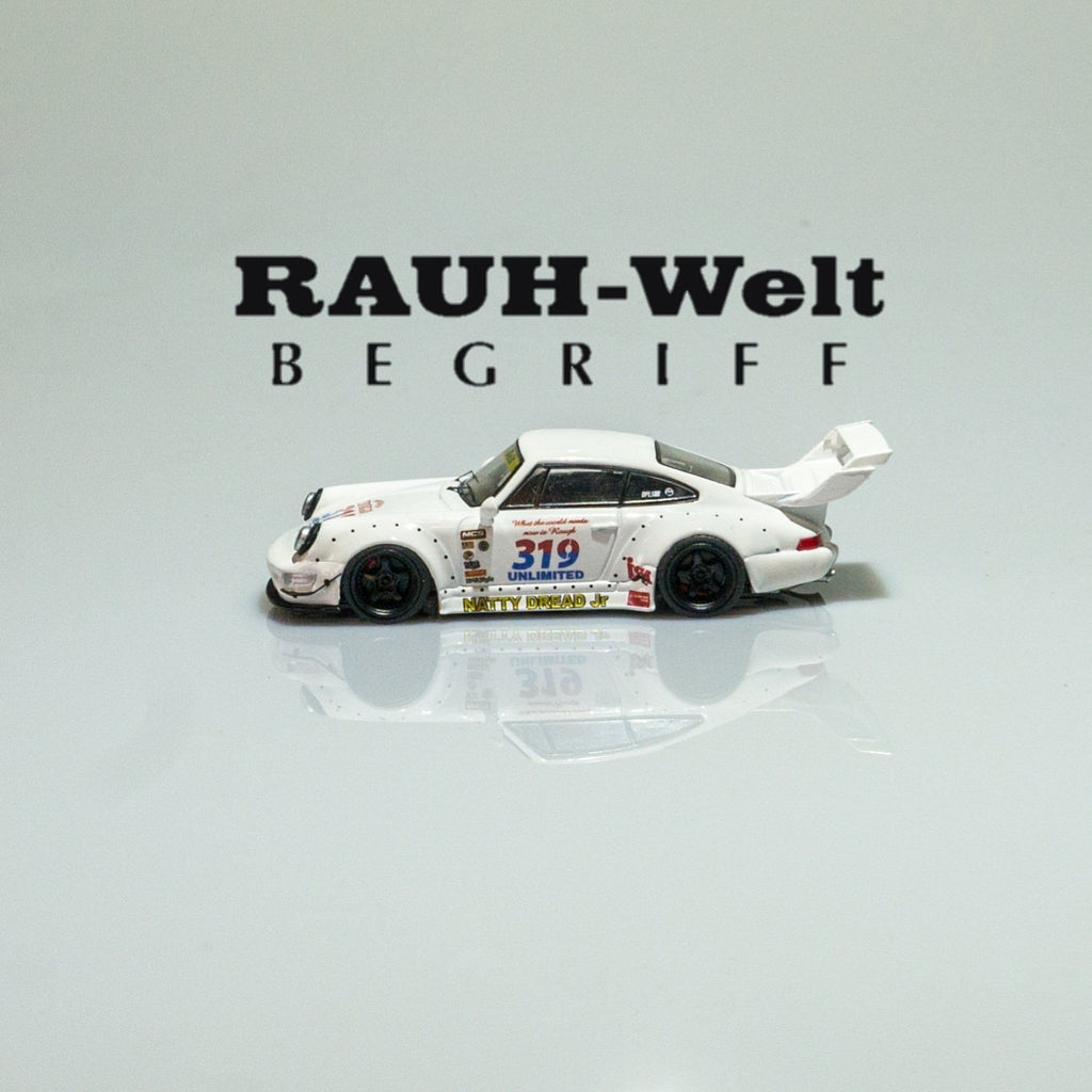 RWB964 Backdated idlersミニカー 1/64 Amazon.com: 1/64 Tarmac Works 2016 911 964 R W B Backdate Violetta