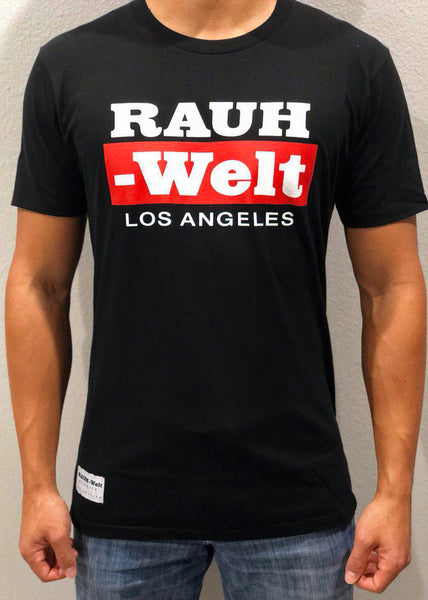 2018 RAUH-Welt Los Angeles Black/Red Crew Tees