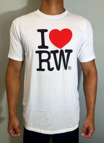 I (heart) RW White Tees