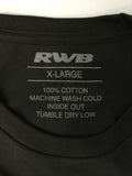 RAUH-Welt Los Angeles Black/Gold Crew Tees
