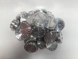 Machined Forged Center Caps Set of 4