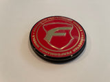 FORGESTAR LIMITED RED/BLACK CENTER CAPS