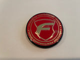 FORGESTAR LIMITED RED/BLACK CENTER CAPS