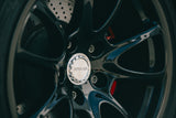 Machined Forged Center Caps Set of 4